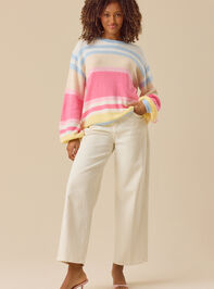 Kiera Multi Stripe Sweater - TULLABEE