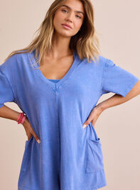 Hang Tough Washed Reversible Tee Romper - TULLABEE