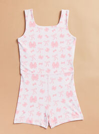 Bailey Bows Unitard Detail 2 - TULLABEE