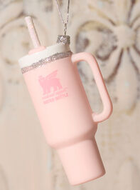 Pink Water Bottle Ornament - TULLABEE