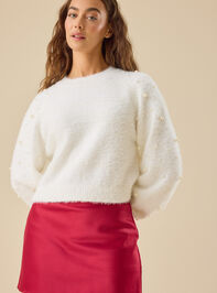 Opal Satin Mini Skirt Detail 6 - TULLABEE