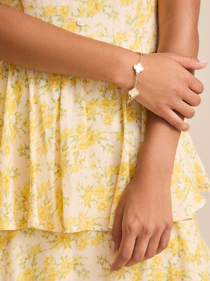 Double Sided Clover Bracelet - TULLABEE