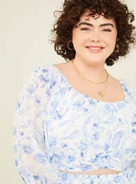 Bliss Floral Top Detail 6 - TULLABEE