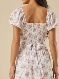 Lottie Maxi Tie Dress Detail 4 - TULLABEE