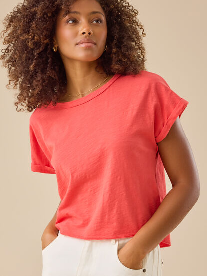 Michaela Boxy Tee - TULLABEE