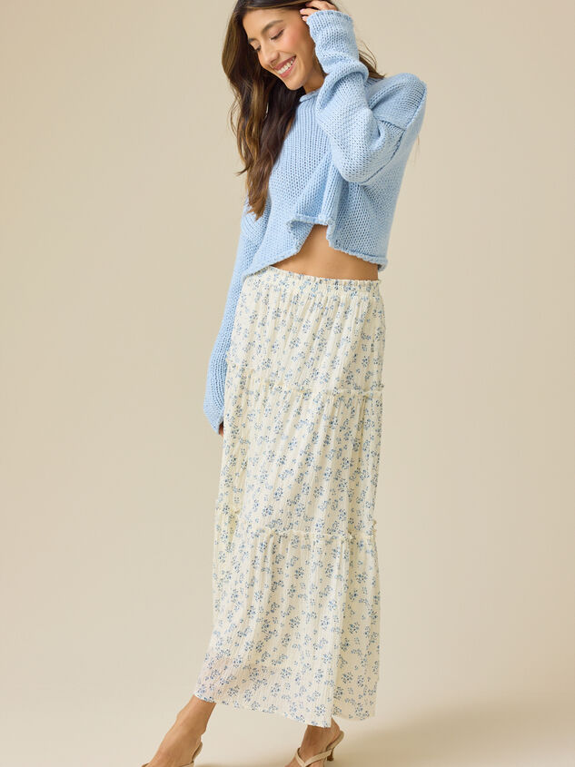 Catelyn Floral Midi Skirt - TULLABEE