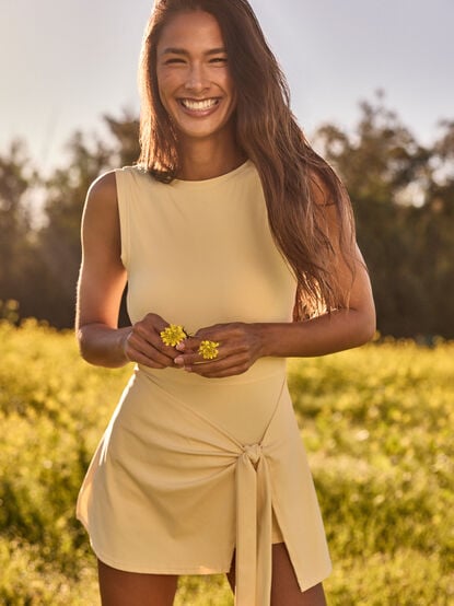 Wander Light Wrap Dress - TULLABEE