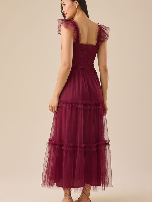Kenna Tulle Maxi Dress Detail 5 - TULLABEE