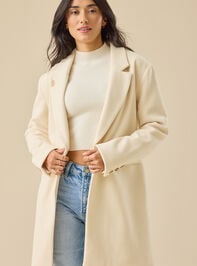 Candice Wool Coat Detail 2 - TULLABEE