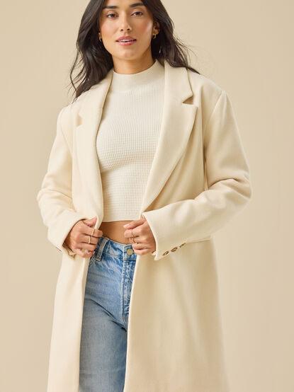 Candice Wool Coat - TULLABEE