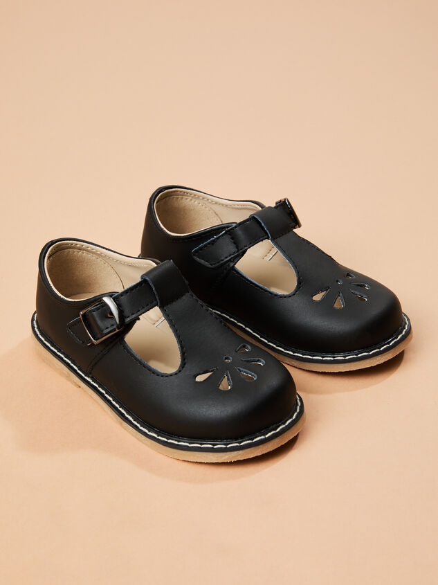 Rita T-Bar Shoe Detail 2 - TULLABEE