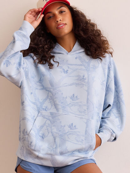 Oversized Supersoft Camo Hoodie - TULLABEE