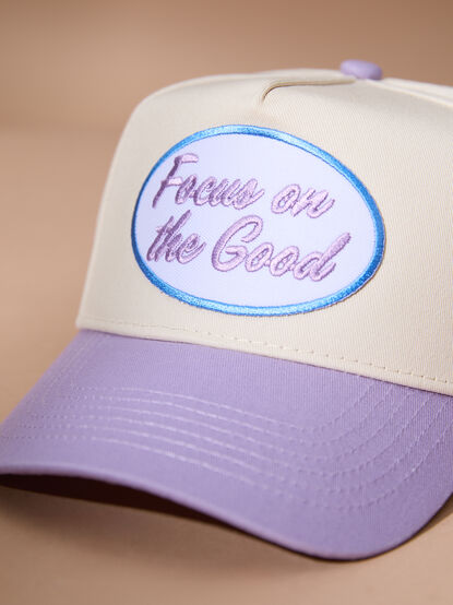 Focus On The Good Trucker Hat - TULLABEE