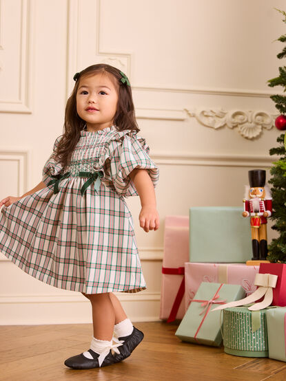 Jolie Plaid Dress - TULLABEE