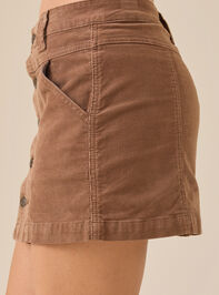 Amber Corduroy Mini Skort Detail 4 - TULLABEE