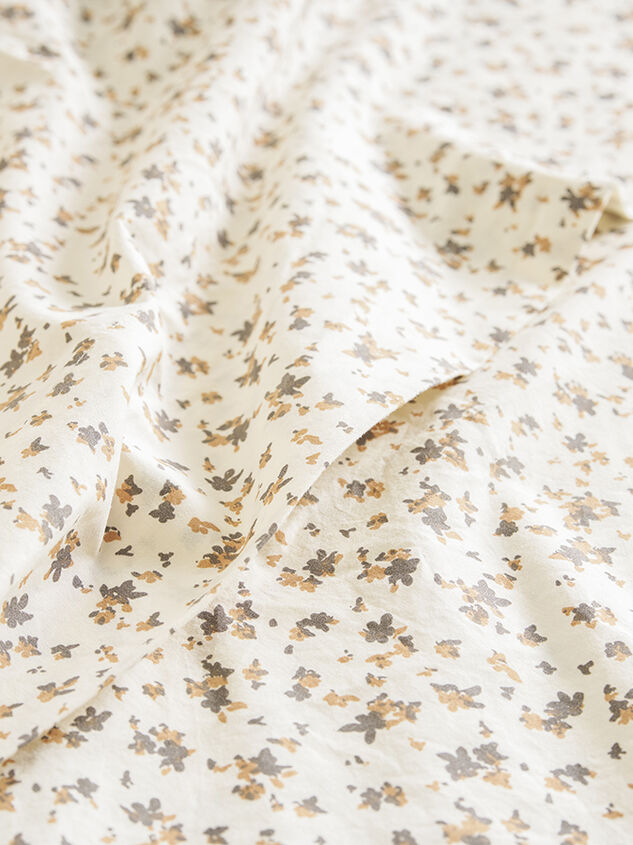 Petunia Cotton Sheet Set Detail 3 - TULLABEE