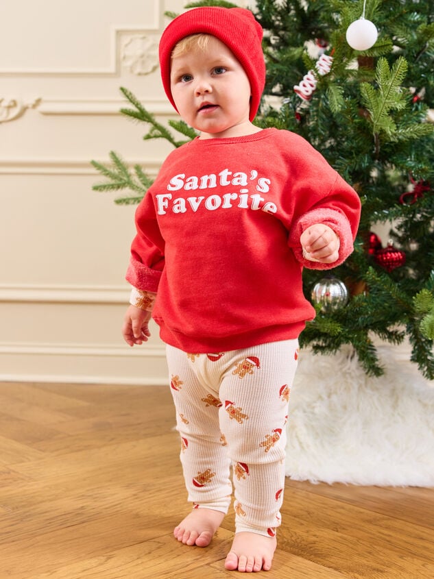 Santa's Favorite Graphic Sweatshirt - TULLABEE