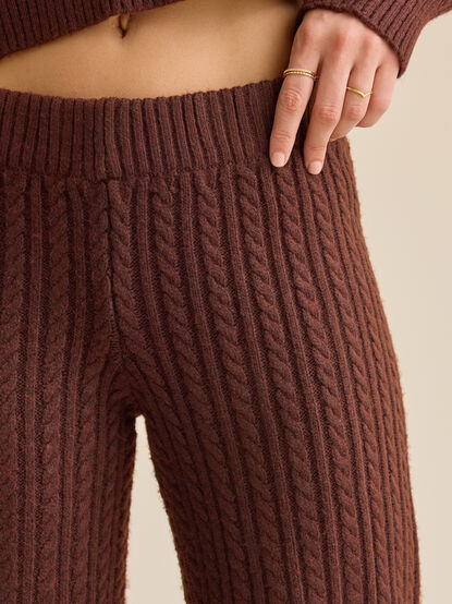Chaya Cable Pant - TULLABEE