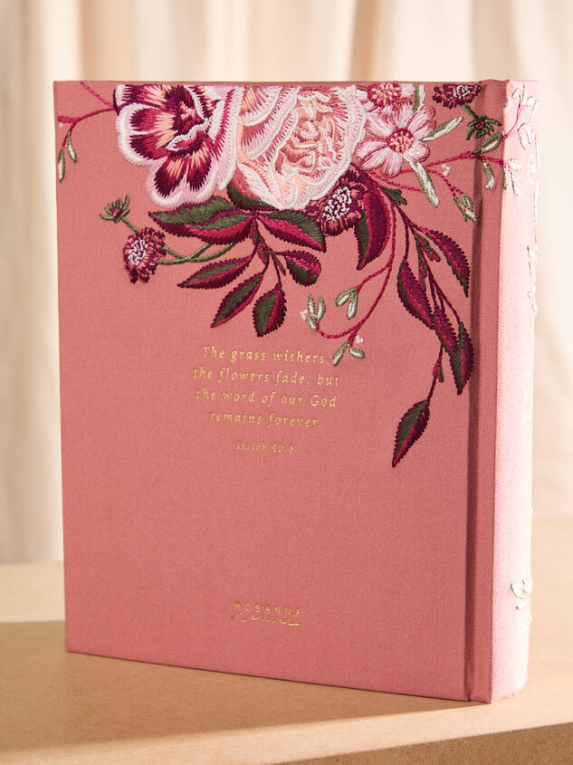 Hosanna Revival Notetaking Bible- Rosedal Theme Detail 3 - TULLABEE