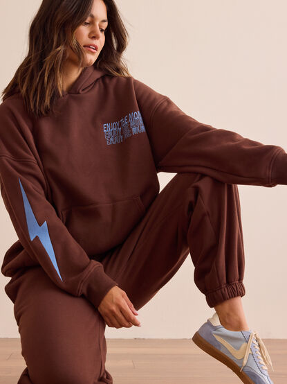 Enjoy The Moment Hoodie - TULLABEE