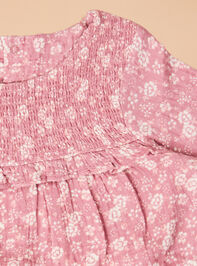 Brynn Floral Dress Detail 2 - TULLABEE