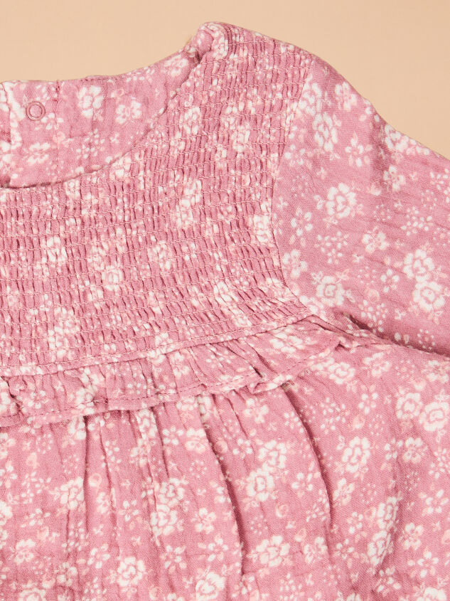 Brynn Floral Dress Detail 2 - TULLABEE