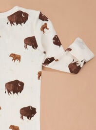 Bodie Bison Footie Detail 3 - TULLABEE