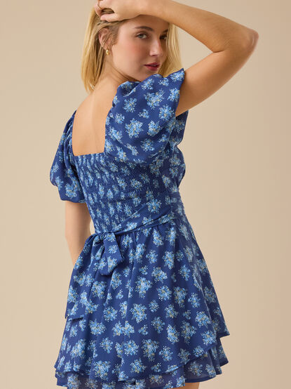 Poppy Puff Sleeve Romper - TULLABEE