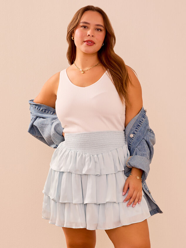 Dani Tiered Mini Skirt - TULLABEE