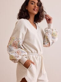 Champ Patchwork Romper Detail 5 - TULLABEE