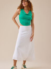 Alaya Cowl-Neck Top Detail 2 - TULLABEE
