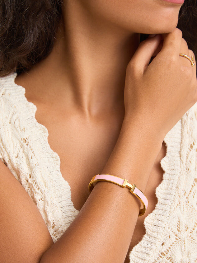 H Bangle Bracelet - TULLABEE