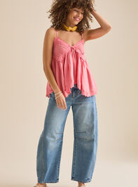 Coraline Tunic Tank Detail 2 - TULLABEE