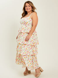 Roxlyn Tiered Maxi Dress Detail 4 - TULLABEE
