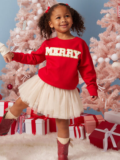 Merry Patch Sweatshirt - TULLABEE