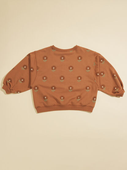 Brielle Floral Sweatshirt by Rylee + Cru - TULLABEE