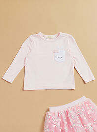 Bunny Pocket Baby Long Sleeve Detail 2 - TULLABEE