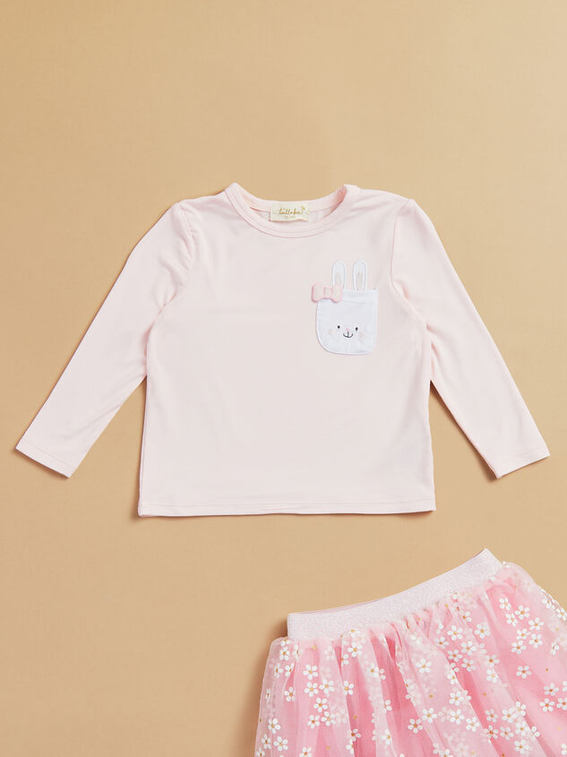 Bunny Pocket Baby Long Sleeve Detail 2 - TULLABEE