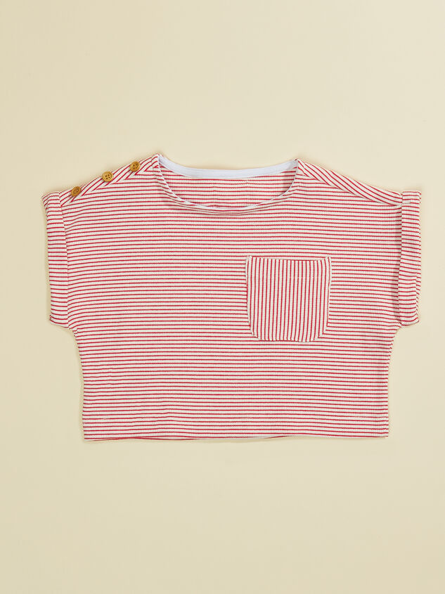 Kassie Striped Top by Vignette - TULLABEE