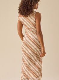 Grayson Striped Maxi Dress Detail 4 - TULLABEE