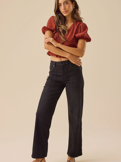 Stella Utility Pocket Crop Pant - TULLABEE