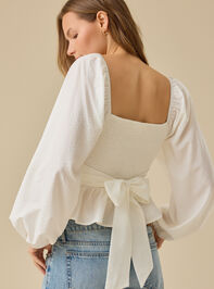 Talissia Babydoll Top Detail 5 - TULLABEE