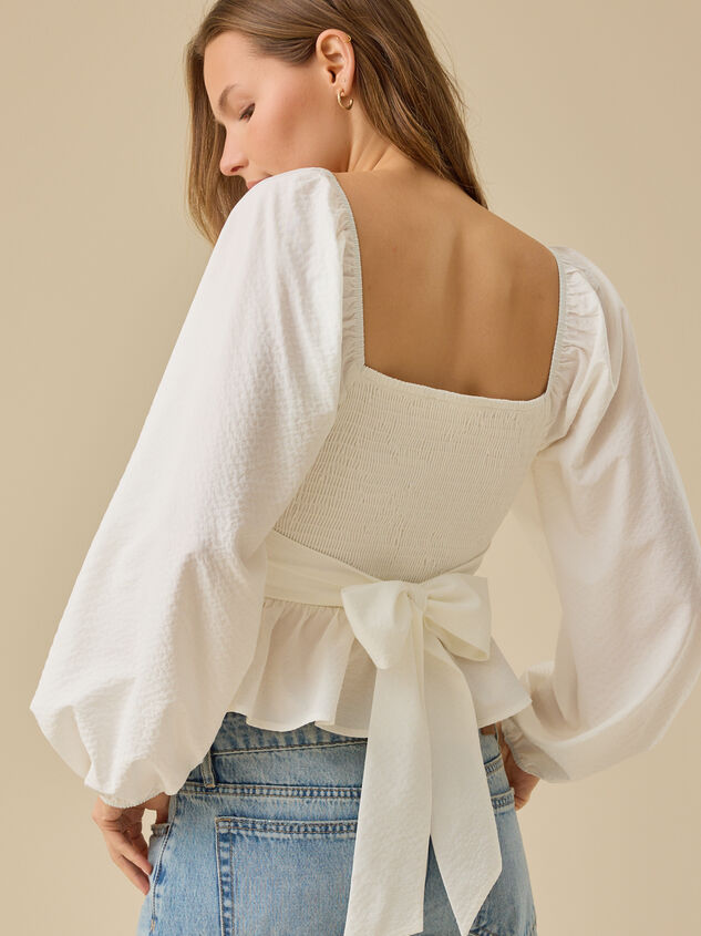 Talissia Babydoll Top Detail 5 - TULLABEE