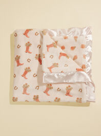 Bloomin' Boots Reversible Blanket - TULLABEE