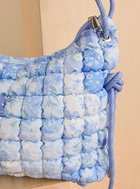 Rope And Bloom Quilted Shoulder Bag Detail 3 - TULLABEE
