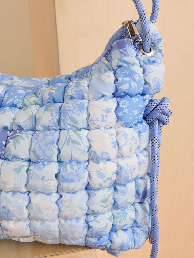 Rope And Bloom Quilted Shoulder Bag Detail 3 - TULLABEE