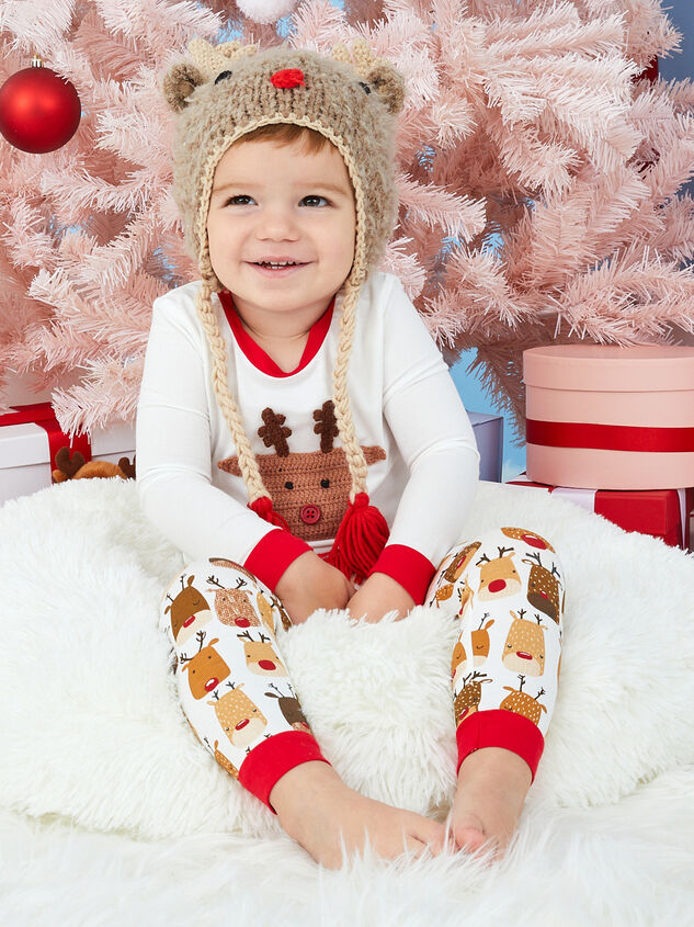 Reindeer Toddler Lounge Set by MudPie - TULLABEE