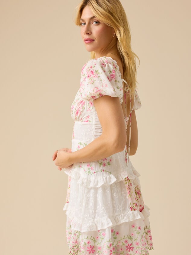 Lota Mini Dress Detail 3 - TULLABEE