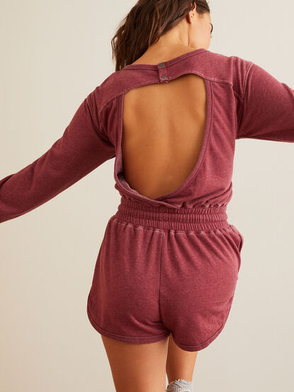 Adventure Bound Fleece Romper - TULLABEE