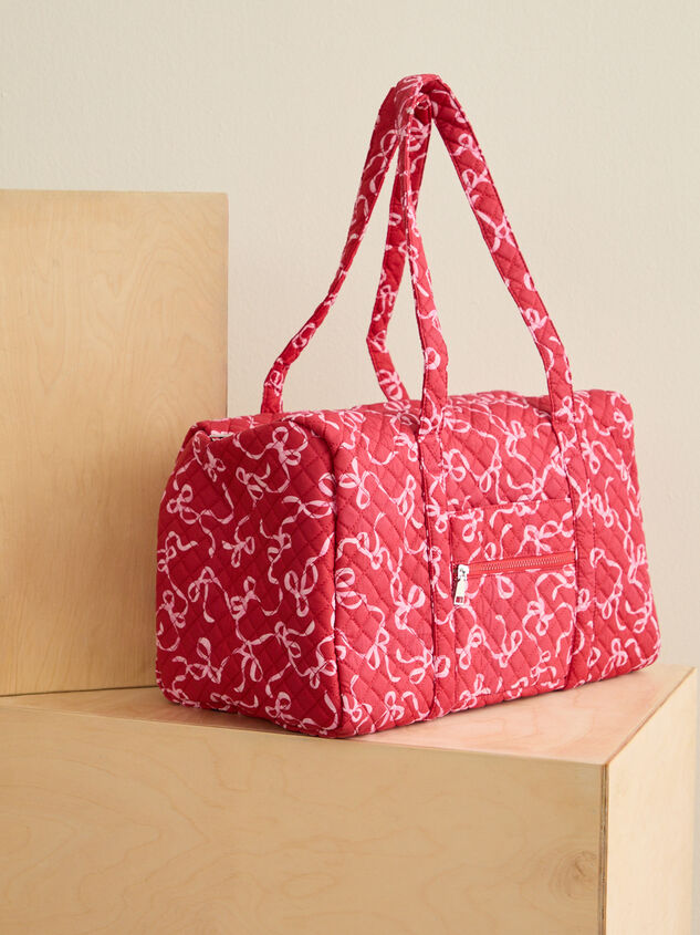 Everly Quilted Duffel Bag Detail 4 - TULLABEE